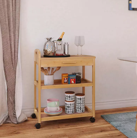 A 厨房整理架 上要放什么？